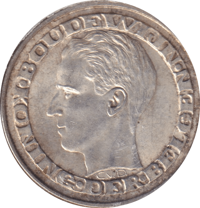 1958 SILVER 50 FRANC BELGIUM - SILVER WORLD COINS - Cambridgeshire Coins