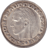 1958 SILVER 50 FRANC BELGIUM - SILVER WORLD COINS - Cambridgeshire Coins