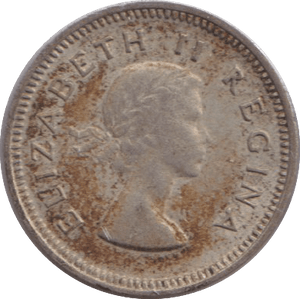 1958 SILVER COIN SOUTH AFRICA - SILVER WORLD COINS - Cambridgeshire Coins