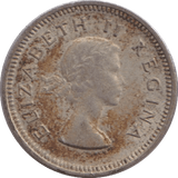 1958 SILVER COIN SOUTH AFRICA - SILVER WORLD COINS - Cambridgeshire Coins