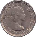 1958 SIXPENCE ( UNC ) - SIXPENCE - Cambridgeshire Coins