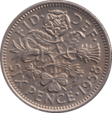 1958 SIXPENCE ( UNC ) - SIXPENCE - Cambridgeshire Coins