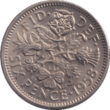 1958 SIXPENCE ( UNC ) - SIXPENCE - Cambridgeshire Coins