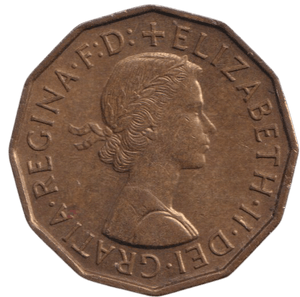 1958 THREEPENCE ( AUNC ) - THREEPENCE - Cambridgeshire Coins