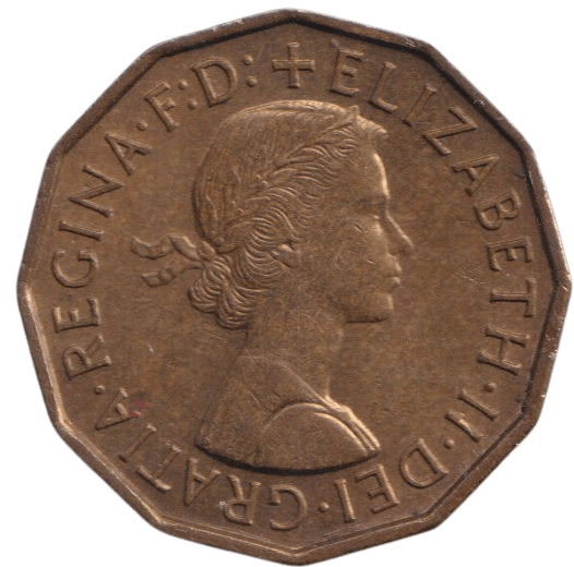 1958 THREEPENCE ( AUNC ) - THREEPENCE - Cambridgeshire Coins