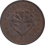 1959 EIGHT DOUBLES GERMANY - WORLD COINS - Cambridgeshire Coins