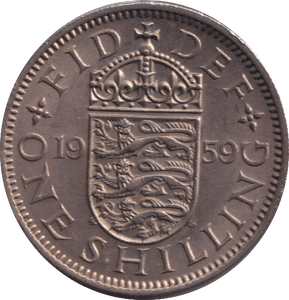 1959 ENGLISH SHILLING ( UNC ) - SHILLING - Cambridgeshire Coins