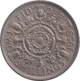 1959 FLORIN ( EF ) - FLORIN - Cambridgeshire Coins