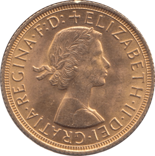 1959 GOLD SOVEREIGN ( UNC ) 2 - Sovereign - Cambridgeshire Coins