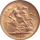 1959 GOLD SOVEREIGN ( UNC ) - SOVEREIGN - Cambridgeshire Coins