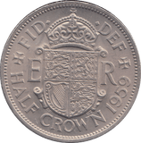1959 HALFCROWN ( UNC ) - HALFCROWN - Cambridgeshire Coins