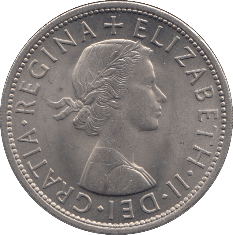 1959 HALFCROWN ( UNC ) - HALFCROWN - Cambridgeshire Coins