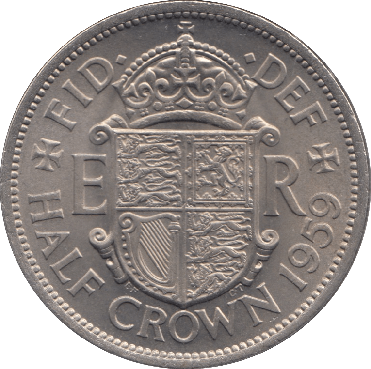 1959 HALFCROWN ( UNC ) - HALFCROWN - Cambridgeshire Coins