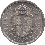 1959 HALFCROWN ( UNC ) - HALFCROWN - Cambridgeshire Coins