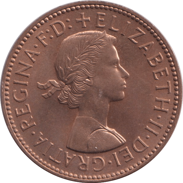 1959 HALFPENNY ( UNC ) - HALFPENNY - Cambridgeshire Coins