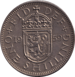 1959 SCOTTISH SHILLING ( UNC ) - SHILLING - Cambridgeshire Coins