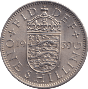 1959 SHILLING ( AUNC ) E - SHILLING - Cambridgeshire Coins
