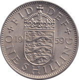 1959 SHILLING ( AUNC ) E - SHILLING - Cambridgeshire Coins