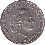 1959 SILVER 2 1/3 GULDEN NEHERLANDS - SILVER WORLD COINS - Cambridgeshire Coins