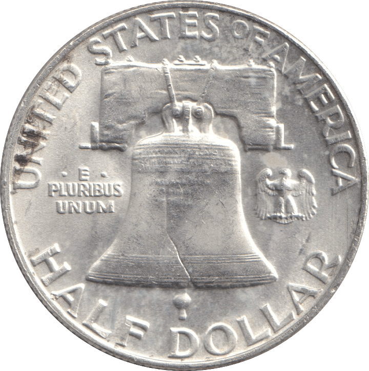 1959 SILVER HALF DOLLAR - WORLD COINS - Cambridgeshire Coins