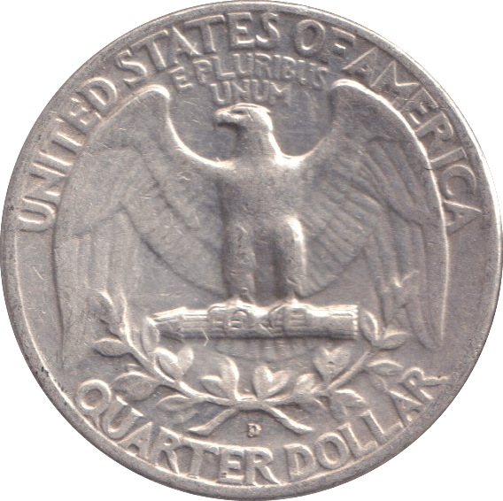 1959 SILVER QUARTER DOLLAR USA - SILVER WORLD COINS - Cambridgeshire Coins