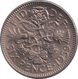 1959 SIXPENCE ( BU ) - SIXPENCE - Cambridgeshire Coins