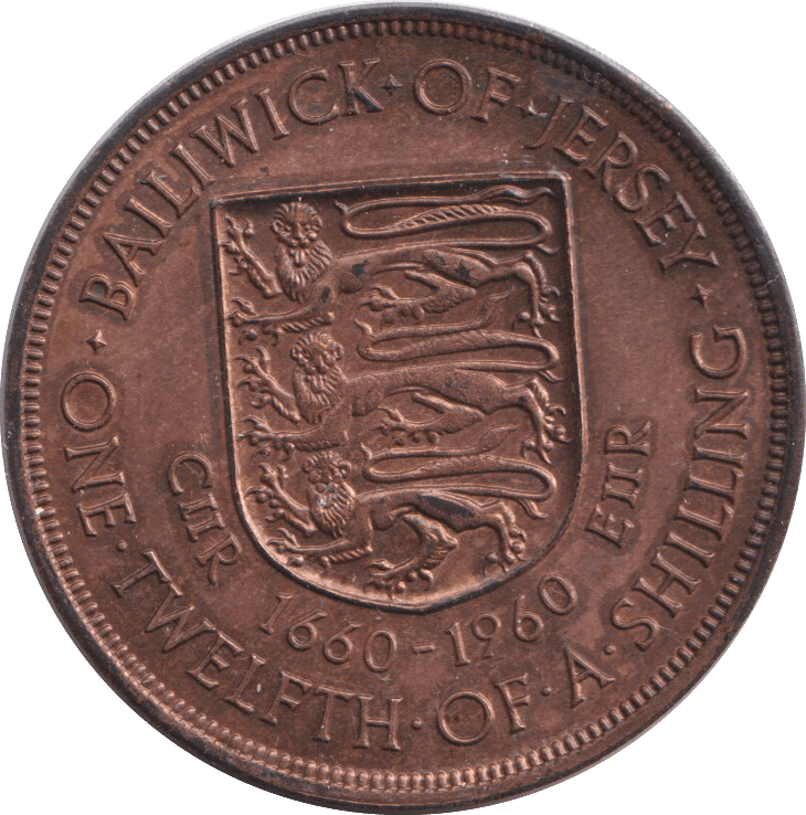 1960 1/12 SHILLING - PENNY - Cambridgeshire Coins