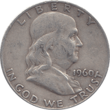 1960 1/2 DOLLAR USA - WORLD COINS - Cambridgeshire Coins
