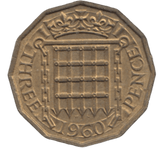 1960 BRASS THREEPENCE ( BU ) - THREEPENCE - Cambridgeshire Coins