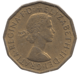 1960 BRASS THREEPENCE ( BU ) - THREEPENCE - Cambridgeshire Coins