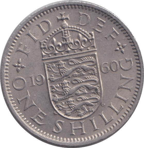1960 ENGLISH SHILLING ( AUNC ) - SHILLING - Cambridgeshire Coins