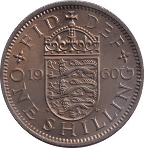 1960 ENGLISH SHILLING ( UNC ) - SHILLING - Cambridgeshire Coins