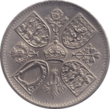 1960 FIVE SHILLINGS - WORLD COINS - Cambridgeshire Coins
