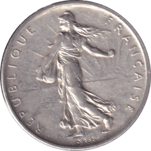 1960 FRANCE 5 FRANC - WORLD COINS - Cambridgeshire Coins