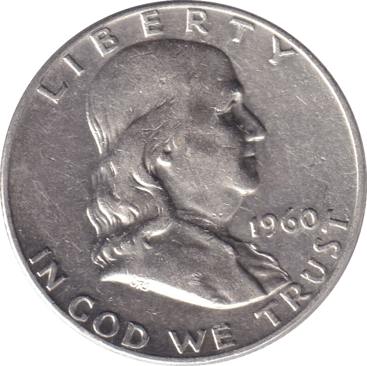 1960 HALF DOLLAR USA - WORLD COINS - Cambridgeshire Coins