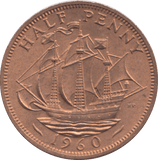 1960 HALF PENNY ( UNC ) - HALFPENNY - Cambridgeshire Coins