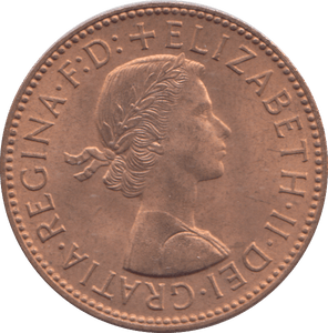 1960 HALF PENNY ( UNC ) - HALFPENNY - Cambridgeshire Coins
