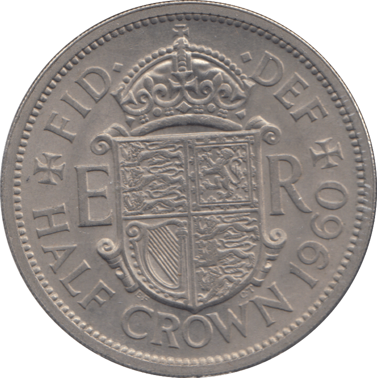 1960 HALFCROWN ( AUNC ) - HALFCROWN - Cambridgeshire Coins