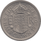 1960 HALFCROWN ( AUNC ) - HALFCROWN - Cambridgeshire Coins