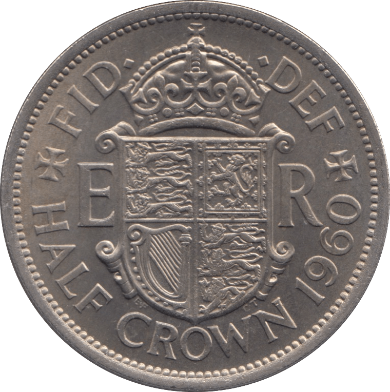 1960 HALFCROWN ( AUNC ) - HALFCROWN - Cambridgeshire Coins