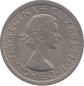 1960 HALFCROWN ( AUNC ) - HALFCROWN - Cambridgeshire Coins