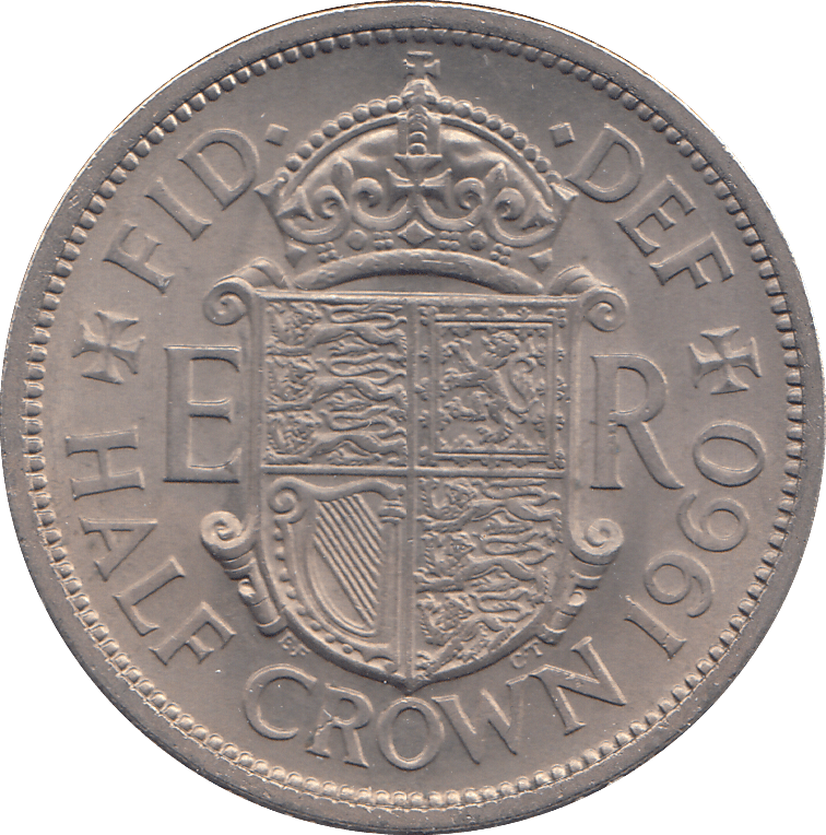 1960 HALFCROWN ( UNC ) - HALFCROWN - Cambridgeshire Coins