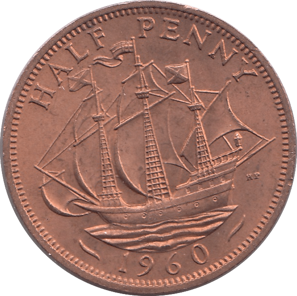 1960 HALFPENNY ( BU ) - HALFPENNY - Cambridgeshire Coins
