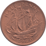 1960 HALFPENNY ( BU ) - HALFPENNY - Cambridgeshire Coins