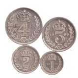 1960 MAUNDY SET WESTMINSTER ABBEY ELIZABETH II - Maundy Set - Cambridgeshire Coins
