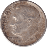 1960 ONE DIME - WORLD COINS - Cambridgeshire Coins