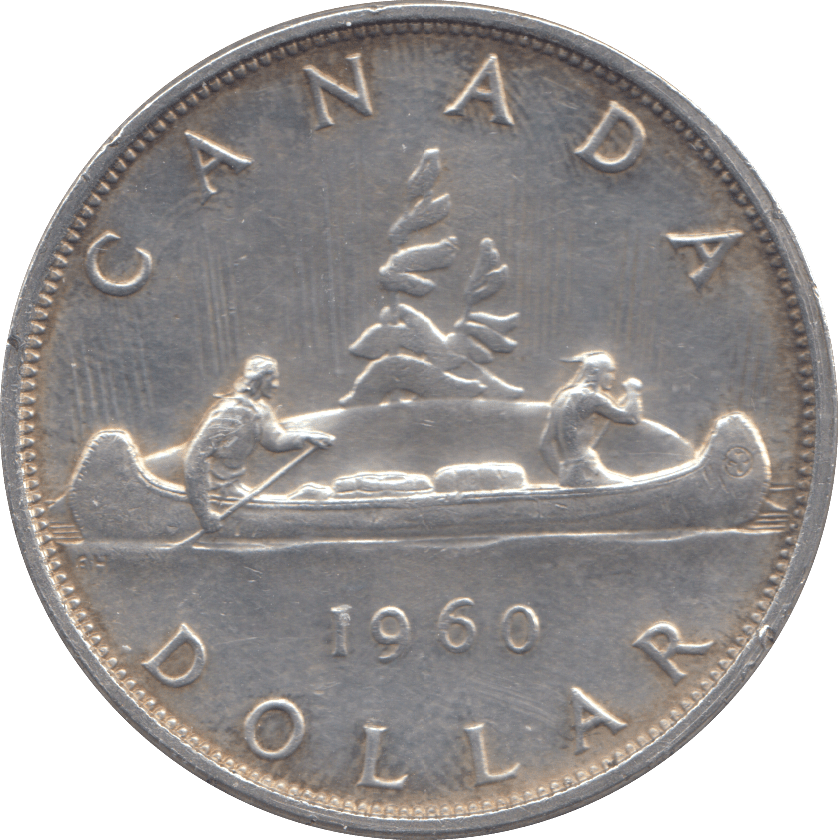 1960 ONE DOLLAR CANADA - WORLD COINS - Cambridgeshire Coins