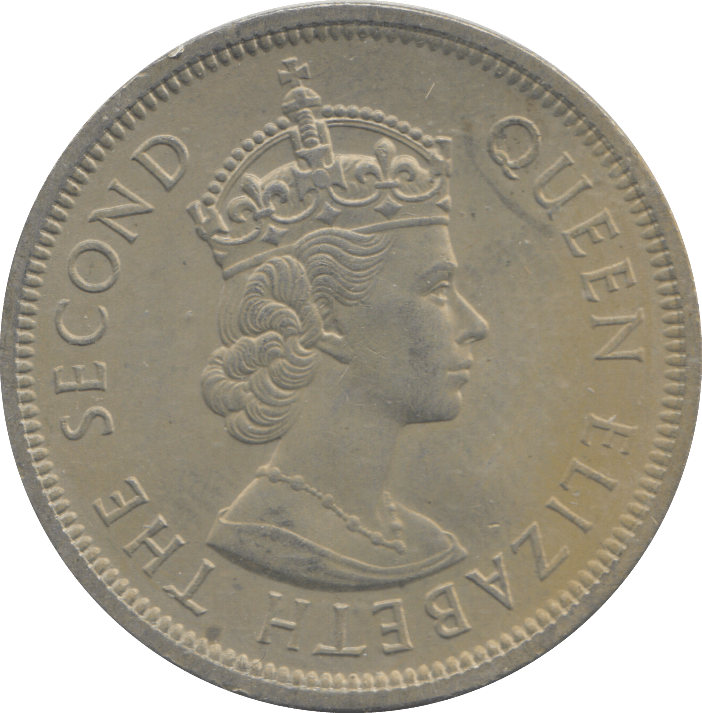 1960 ONE DOLLAR HONG KONG - WORLD COINS - Cambridgeshire Coins
