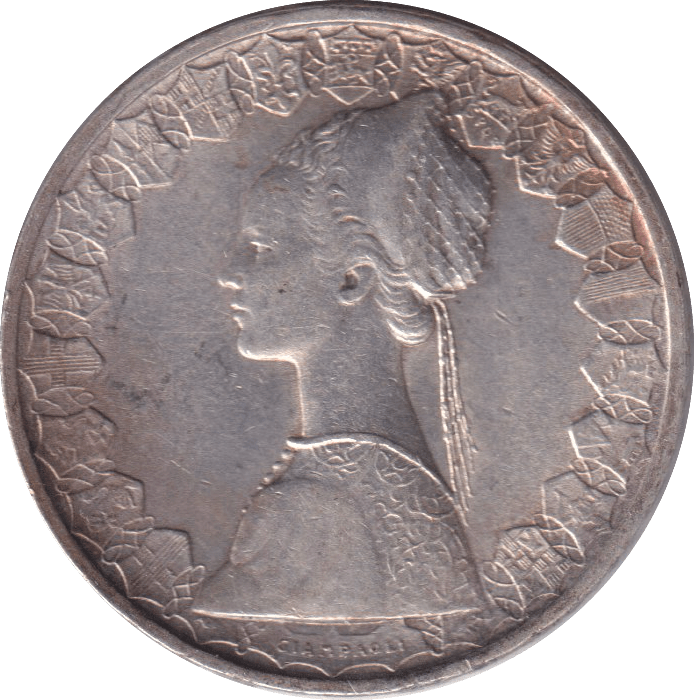 1960 SILVER 500 LIRA ITALY - SILVER WORLD COINS - Cambridgeshire Coins