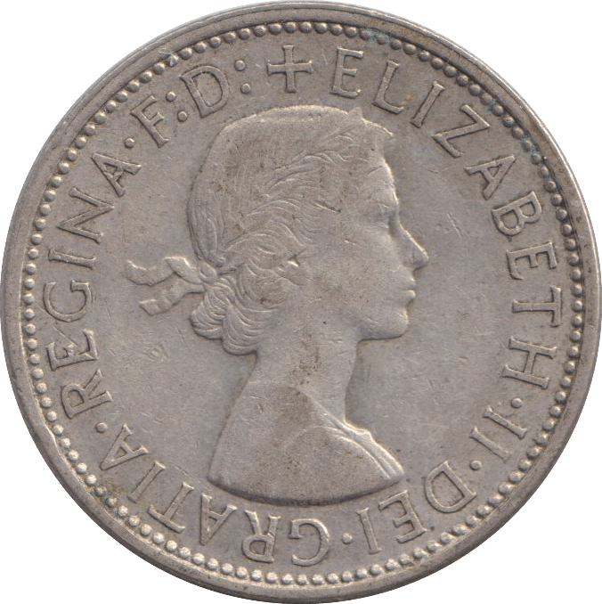 1960 SILVER FLORIN - SILVER WORLD COINS - Cambridgeshire Coins